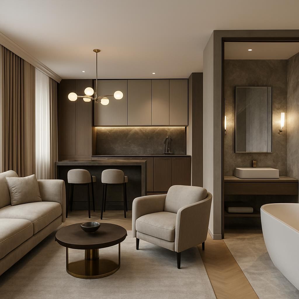 ekskluzywne wykończenia wnętrz w Szczecinie – jak nadać prestiżowy charakter każdemu pomieszczeniu (np. salon, kuchnia, łazienka) i co to oznacza w praktyce przy kompleksowym wykończeniu wnętrz