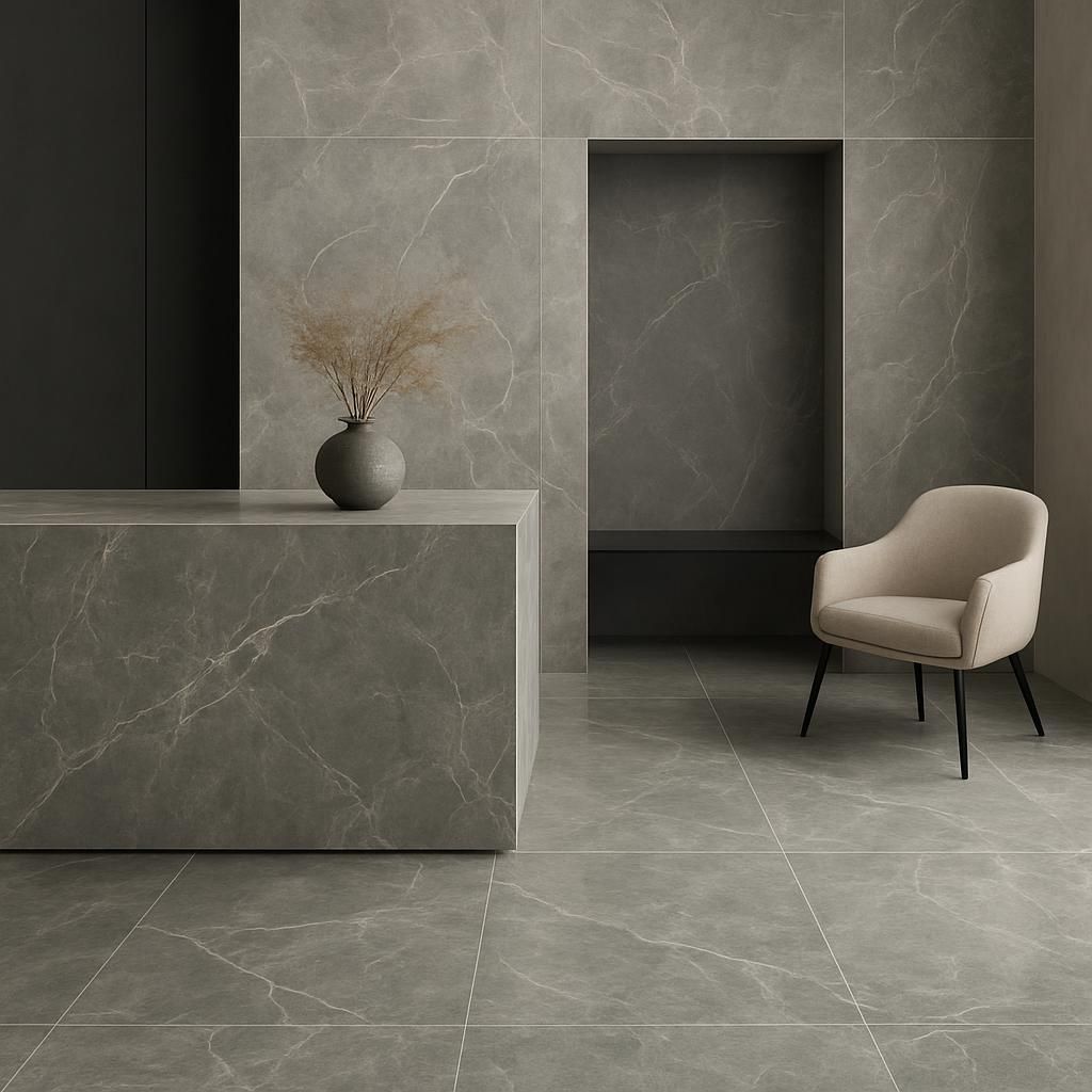 Gres wielkoformatowy w luksusowym wykończeniu – zalety i zastosowania we wnętrzach premium